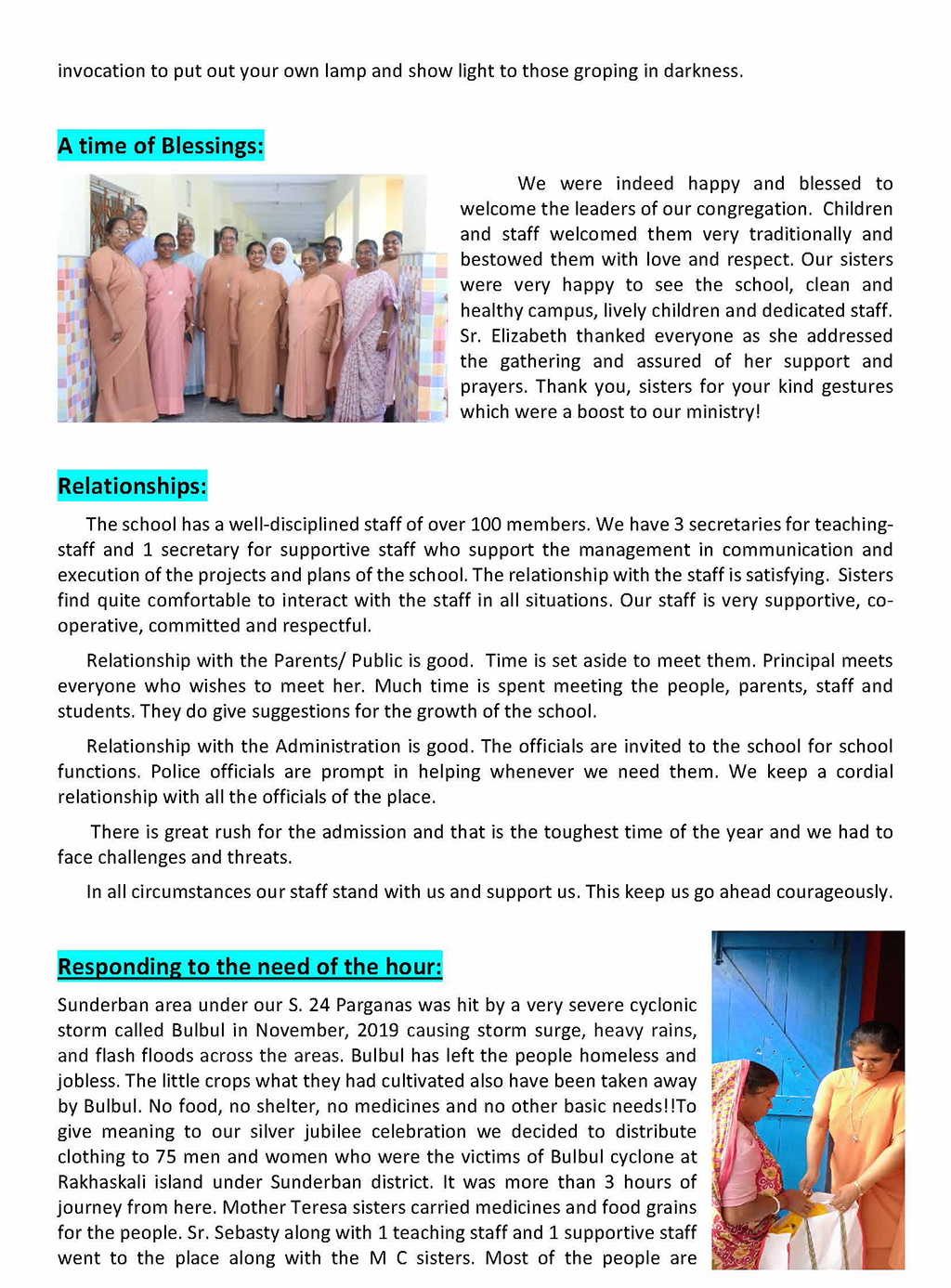 Principal's Report Image 5